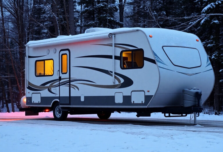 Winterized RV